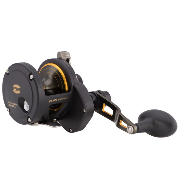 Fathom&reg; 25N Left-Hand 2-Speed Lever Drag Conventional Reel image number 1