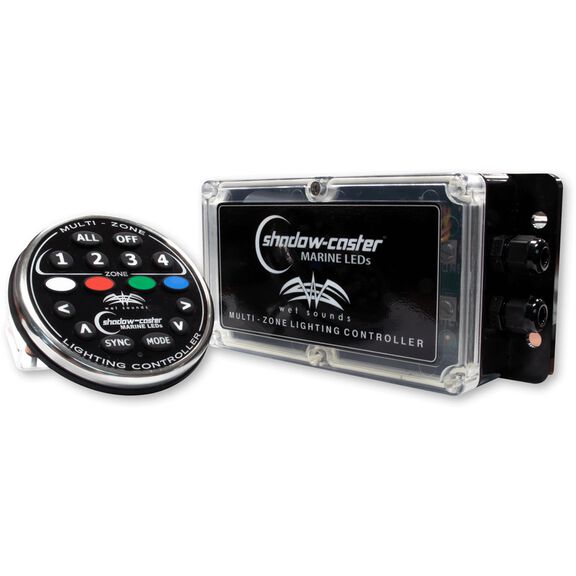 Wet Sounds WS-4Z-RGB KIT  4 Zone RGB Controller Plus Remote Kit image number 0