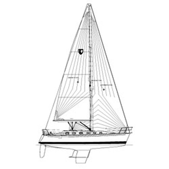 Tartan 3700F Custom Rigging image number 0