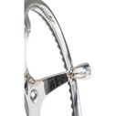 13 1/2" Cast Stainless Steel Steering Wheel image number 2