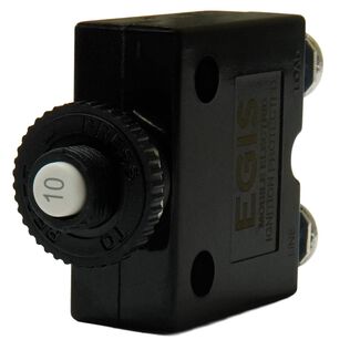 Push Button Reset Circuit Breakers with Screw Terminals