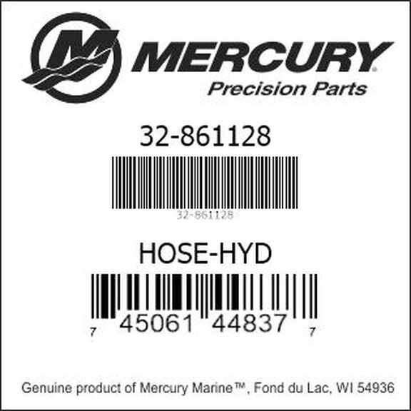 Power Trim Hose for MerCruiser Stern Drives image number 1