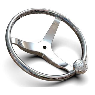 15 1/2" Power Grip Steering Wheel, 5/8" Hub