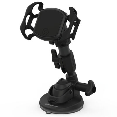Magnetic Phone Mount with Heavy-Duty Suction-Cup Base