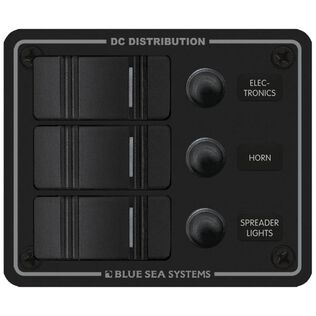 Water Resistant Circuit Breaker Panel, 3-Position