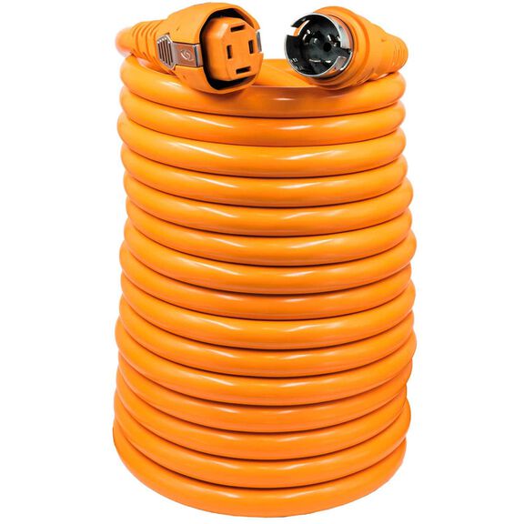 25' Dual Configuration Cordset, 50A, Orange image number 0