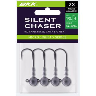 Silent Chaser - 2x Round-Head Jig Heads