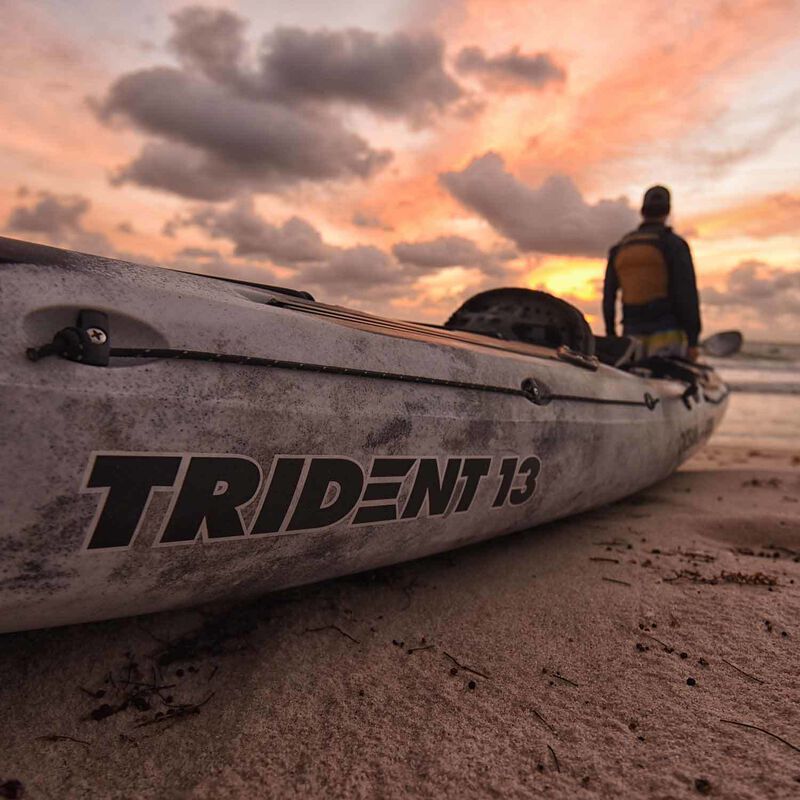 13'6" Trident 13 Angler Kayak image number 4