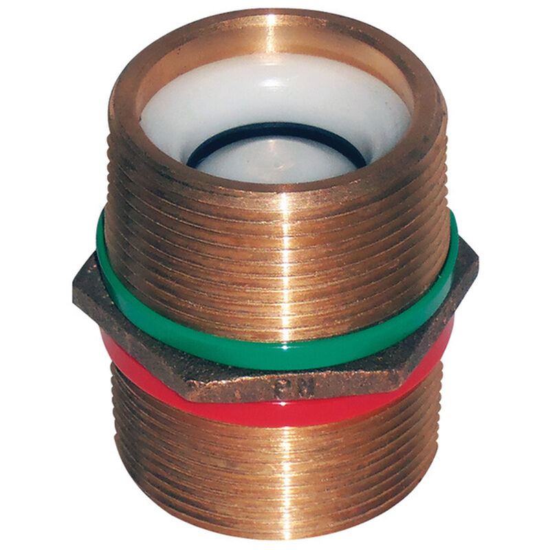 Bronze Nipple with Check Valve, 2" NPT West Marine