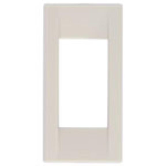 Vimar Eikon Cover Plate, 1-Gang, White image number 0