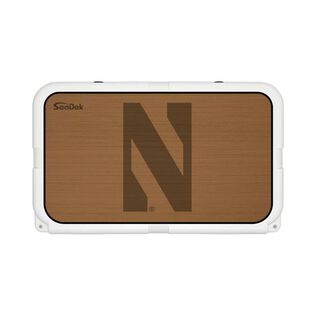 SeaDek Cooler Pad - Collegiate Collection - Fits YETI Tundra 45 - Mocha / Black, Northwestern University