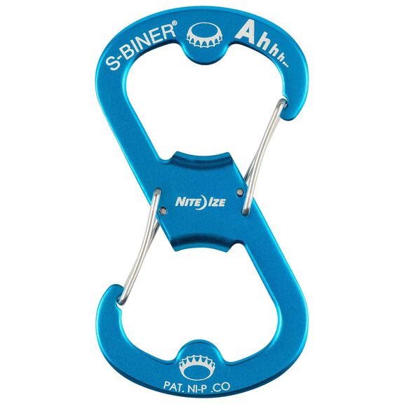 Ahhh...&trade; Aluminum Bottle Opener S-Biner image number 0