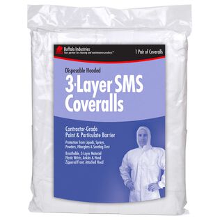 Heavy-Duty SMS Paint Spray Suit, XL
