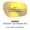 Vision Type-N Safety Eyewear, One Size Fits All, Amber-Black/Amber image number 1