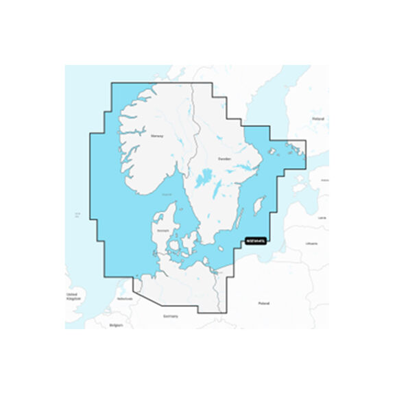 Navionics+ EU645L Skagerrak and Kattegat, Electronic Chart image number 0