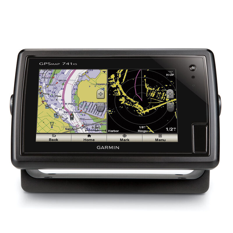 GPSMAP 741xs Multifunction Display with  U.S. Coastal and Inland Charts, Transducer Sold Separately image number 0
