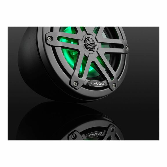 M3-650VEX-Mb-S-Gm-i 6.5" Coaxial Speakers with RGB LED Lighting, Gunmetal Sport Grilles image number 5