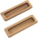 Teak Large Rectangular Drawer Pull (2 pack) image number 0