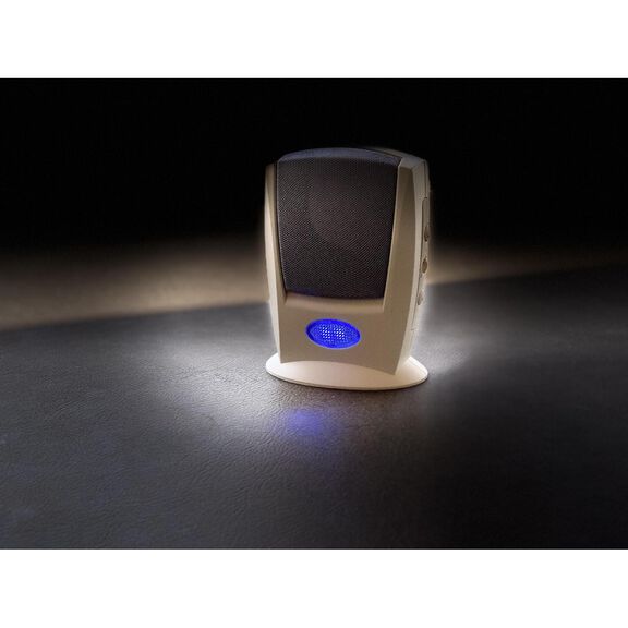 Wireless Battery Operated Portable Visual Strobe and Audible Chime Alert, 4 Chime Tones image number 4