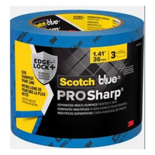 ScotchBlue PROSharp Painter's Tape 2093+-24EC, 0.94" x 60 yd (24mm x 54.8m)