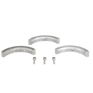 Quicksilver 8M6008002 Aluminum Anode 3-Piece Kit for Volvo Sterndrives