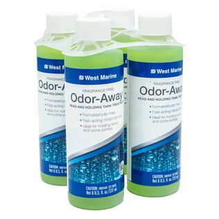 Odor-Away Toilet Treatment, Four 8oz. Bottles