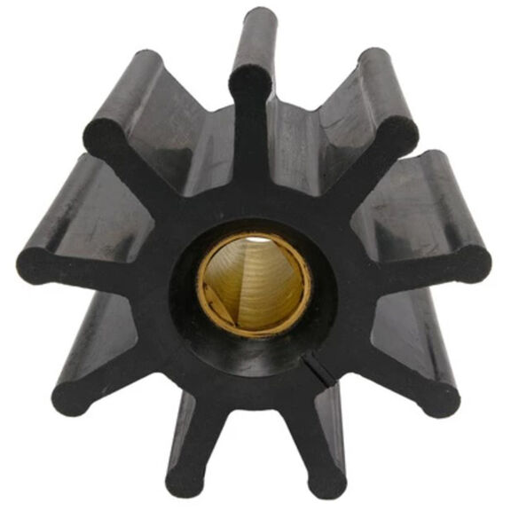 Neoprene Impeller, 4-5/8" x 3-1/2" x 1", 5 Drive, Plastic Insert, 9 Blades image number 0