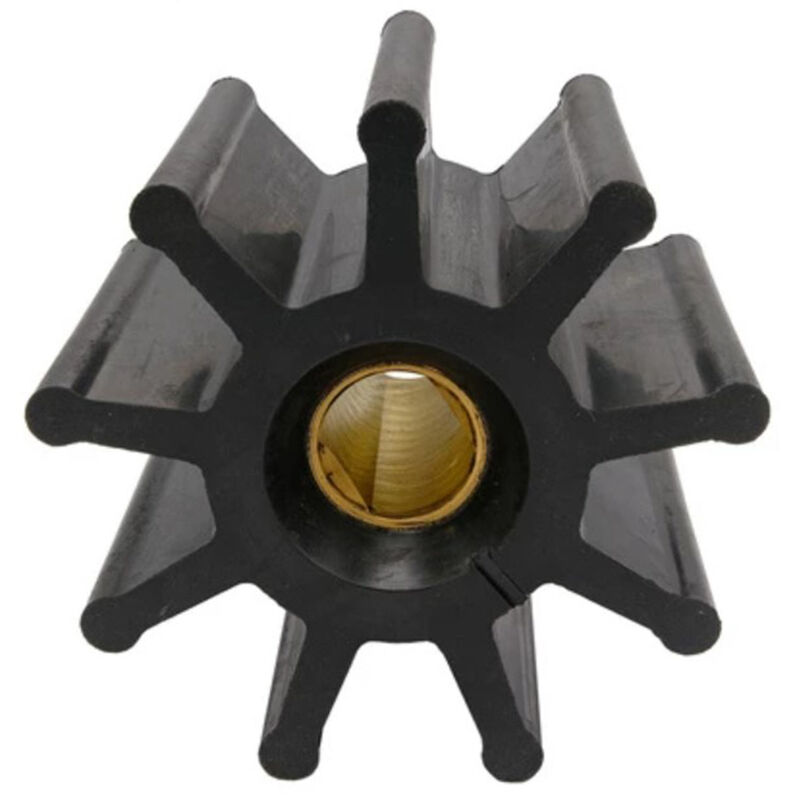 Jabsco Neoprene Impeller, 4-5/8" x 3-1/2" x 1", 5 Drive, Plastic Insert, 9 Blades | by West Marine