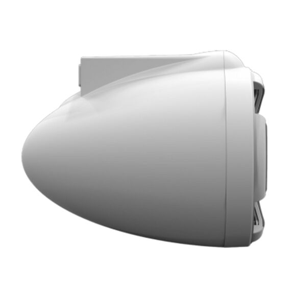 Wet Sounds REV 8 White Special Edition Revolution Series 8" Matte White Tower Speakers with Silver Aluminum Fixed Clamps (Pair) image number 1