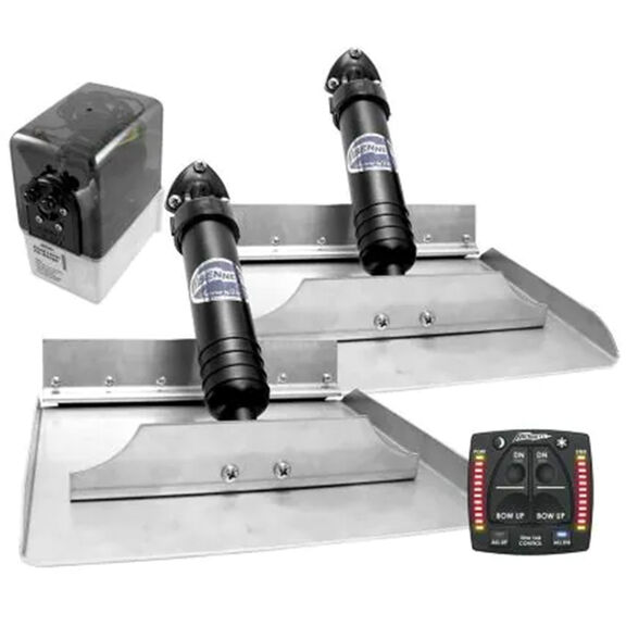 Bennett 12" x 12" Hydraulic Trim Tab System W/One Box Indication image number 0