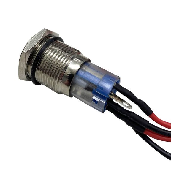 16mm LED Two Position Switch, Green image number 1