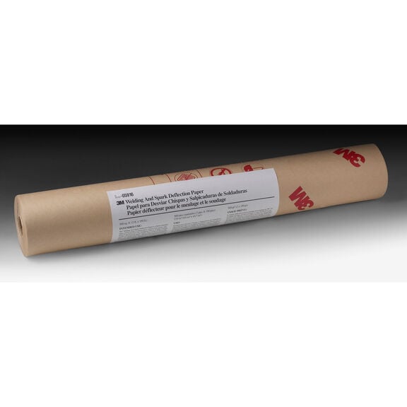 3M&trade; Welding & Spark Deflection Paper 05916, 24" x 150 ft, 2-Pack image number 1