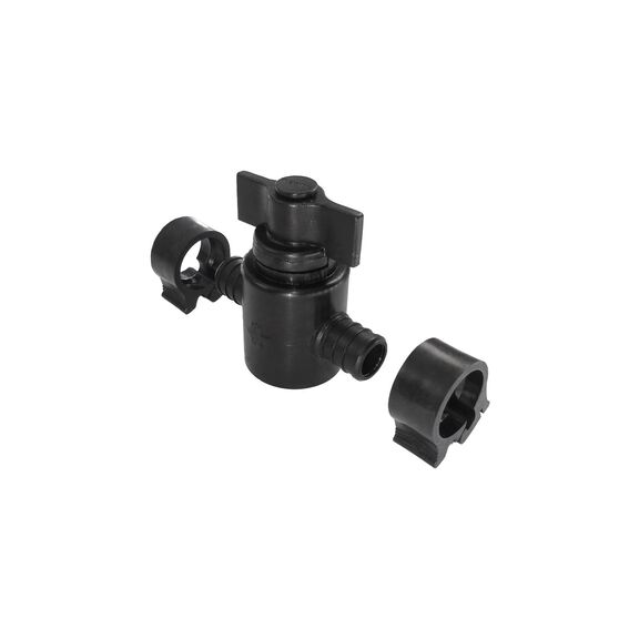 PEXLock 3/4" Barb x 3/4" Barb Straight Valve image number 0