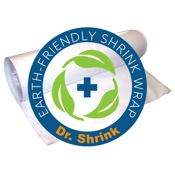 EnviroShrink Biodegradable Shrink Wrap, 17' X 350' 7MIL, White image number 3