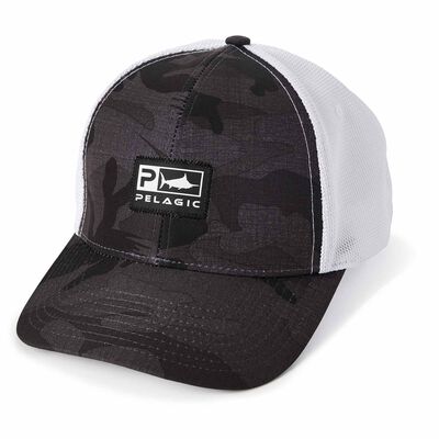 The Slide Offshore Fish Camo Hat 