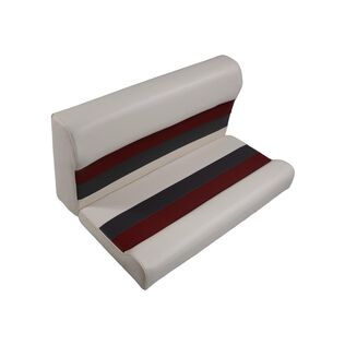 Premium Series Pontoon Cushion Set 37 in White/Red/Charcoal