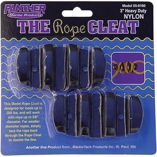 The Rope Cleat, Nylon, 3", 2-Pack