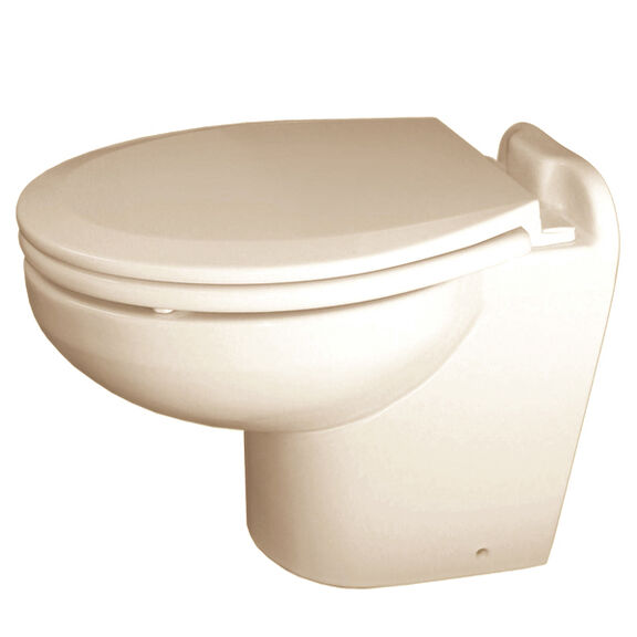 Marine Elegance Electric Marine Toilet, Almond image number 0