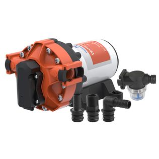 56A Series 5.0 GPM Variable Speed Smart On Demand Marine/RV 5-Chamber Diaphragm Pump, 12V