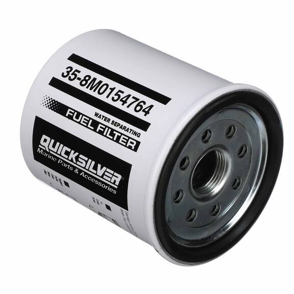Quicksilver 8M0154764 Water Separating Fuel Filter for Select Honda and Suzuki Outboards image number 0