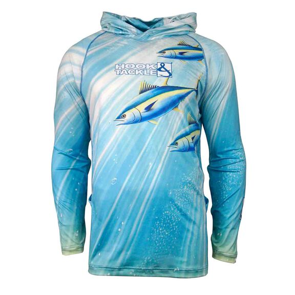 Men's Tuna Abyss Hooded Shirt image number 2