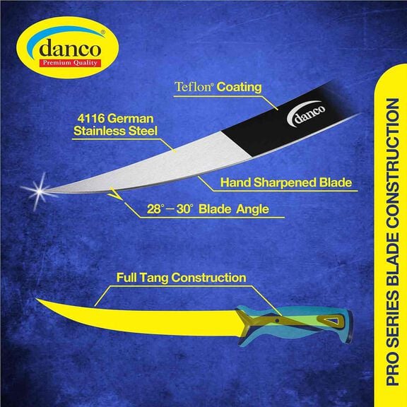 DANCO Pro Series Fillet Knife Kit, Sand