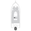 Flex-Fit&trade; PRO Boat Cover V-hull, Center Console, 20' - 22' image number 2