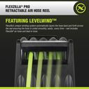 Flexzilla Pro Retractable Air Hose Reel w Levelwind Technology 3/8" 75' image number 1