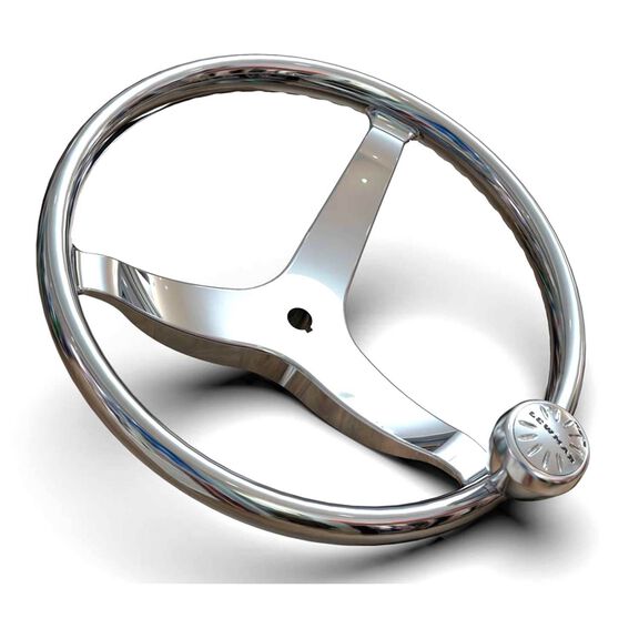 13 1/2" Power Grip Steering Wheel, 5/8" Hub image number 0
