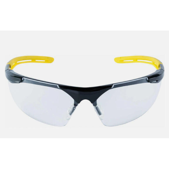 Safety Eyewear Clr Comfort, 90209-HV6-NA, Blk Frame Ylw Accent, AF & Scratch Resistant Lens image number 0