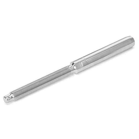 Replacement Rigging Stud Machine Swage for 3/8" Wire, 5/8-18 Thread RH image number 0