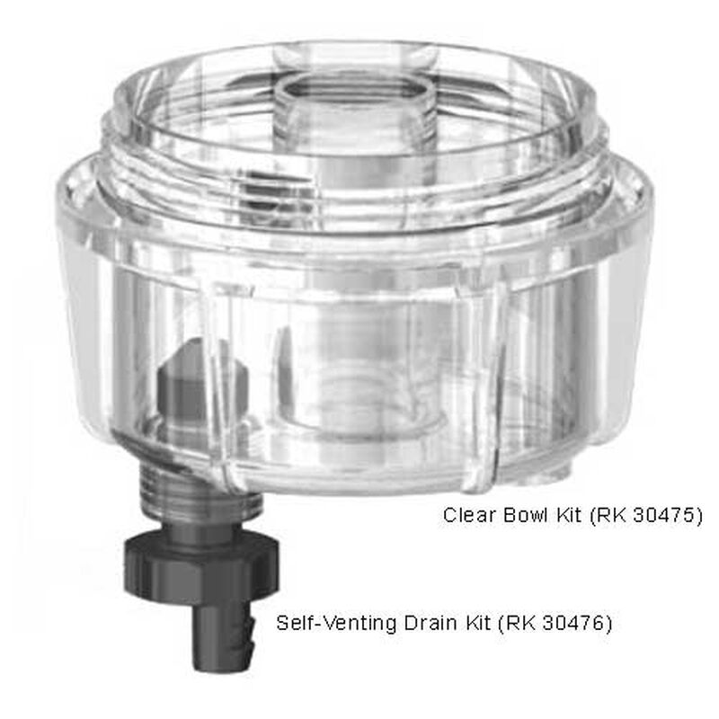 RK30475 Series 320 Fuel Filter/Water Separator Replacement Bowl image number 0
