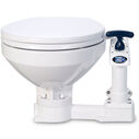 Twist N Lock Manual Toilet, Slow Close Lid image number 1