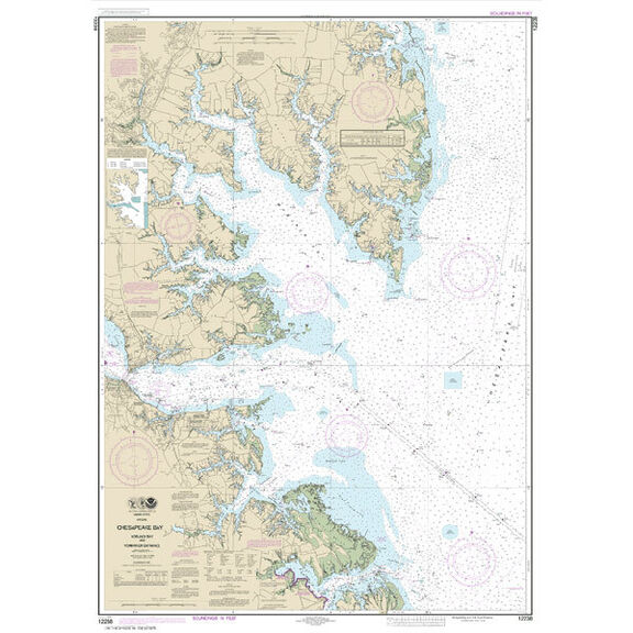 #12238 Chesapeake Bay Mobjack Bay & York River Entrance image number 0